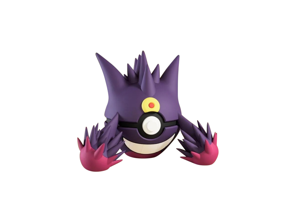 Gengar N3D Poké Ball #0094, 3D printed Pokeball clicker
