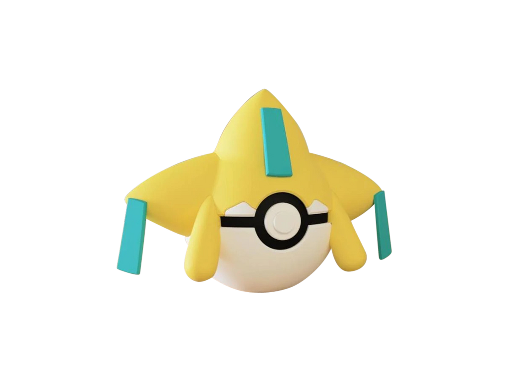 Jirachi N3D Poké Ball #0385, 3D printed Pokeball clicker