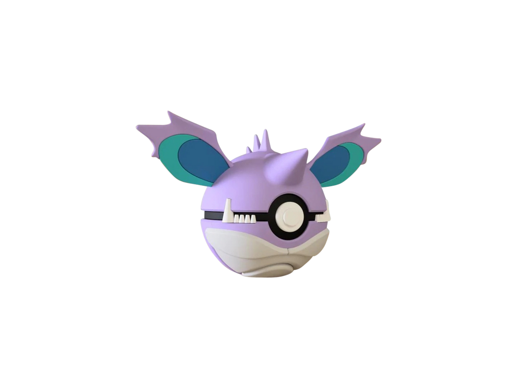 Nidoking N3D Poké Ball #0034, 3D printed Pokeball clicker