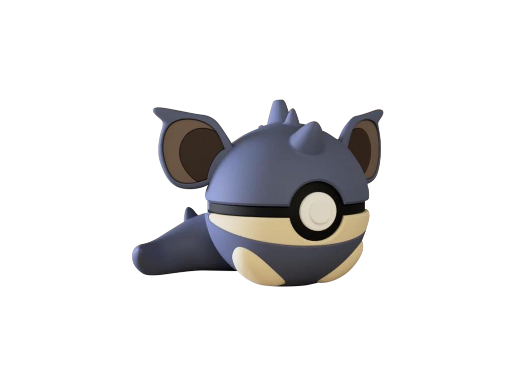 Nidoqueen N3D Poké Ball #0031, 3D printed Pokeball clicker