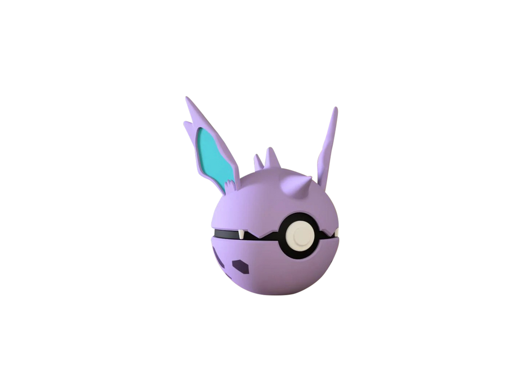 Nidorino N3D Poké Ball #0033, 3D printed Pokeball clicker