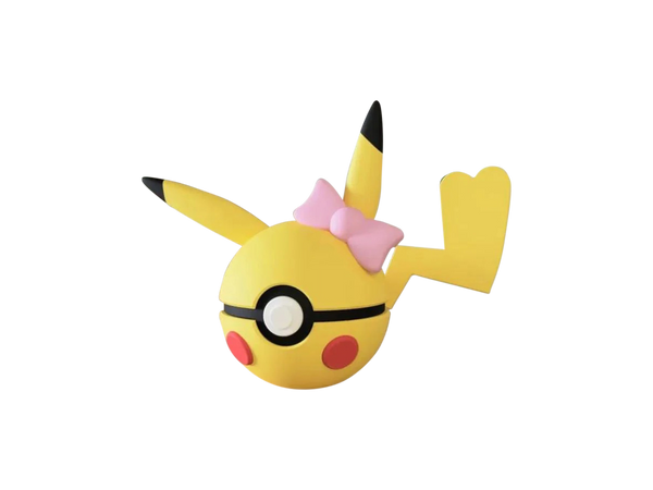 Pikachu N3D Poké Ball #0025, 3D printed Pokeball clicker