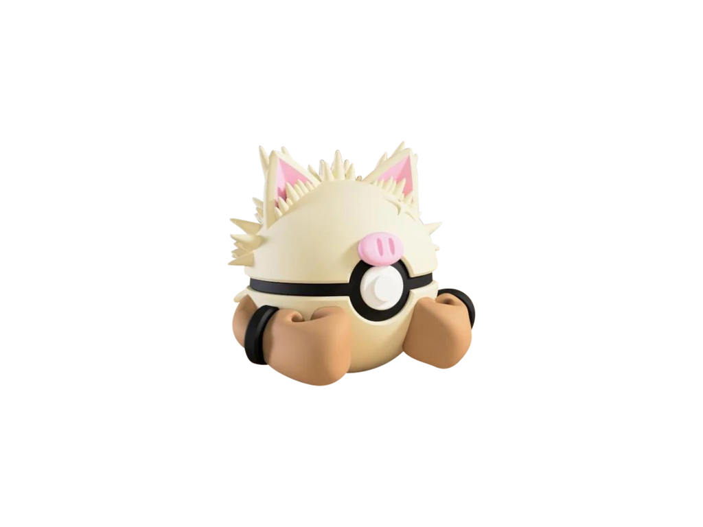 Primeape N3D Poké Ball #0057, 3D printed Pokeball clicker