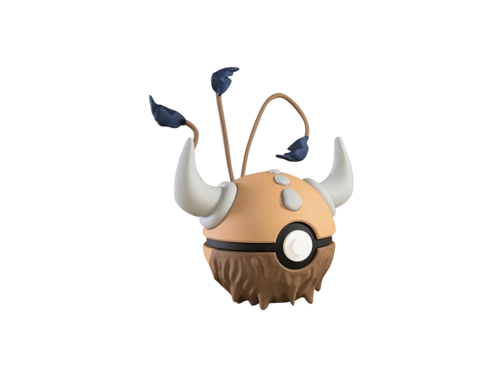 Tauros N3D Poké Ball #0128, 3D printed Pokeball clicker