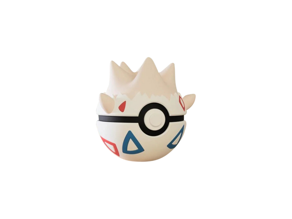 Togepi N3D Poké Ball #0175, 3D printed Pokeball clicker