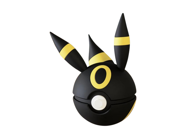 Umbreon N3D Poké Ball #0197, 3D printed Pokeball clicker