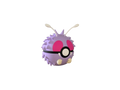Venonat N3D Poké Ball #0048, 3D printed Pokeball clicker