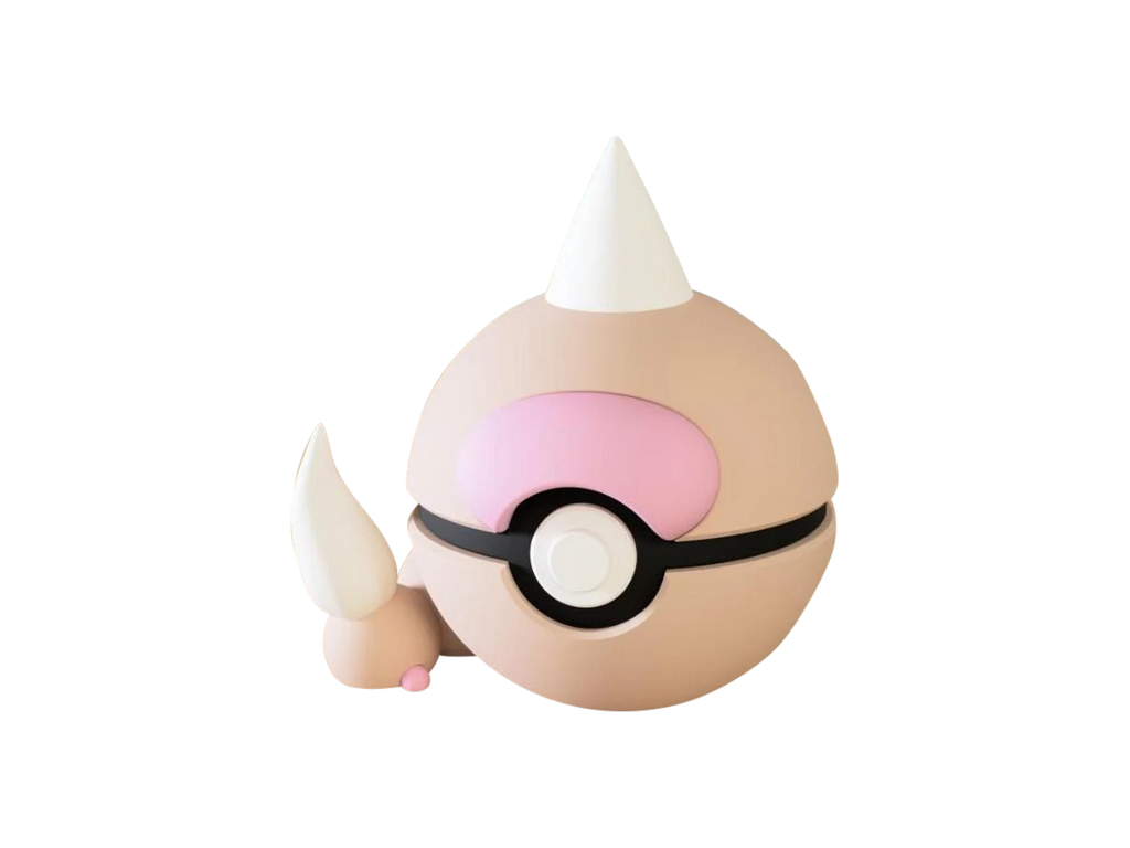 Weedle N3D Poké Ball #0013, 3D printed Pokeball clicker