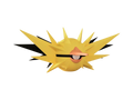 Zapdos N3D Poké Ball #0145, 3D printed Pokeball clicker